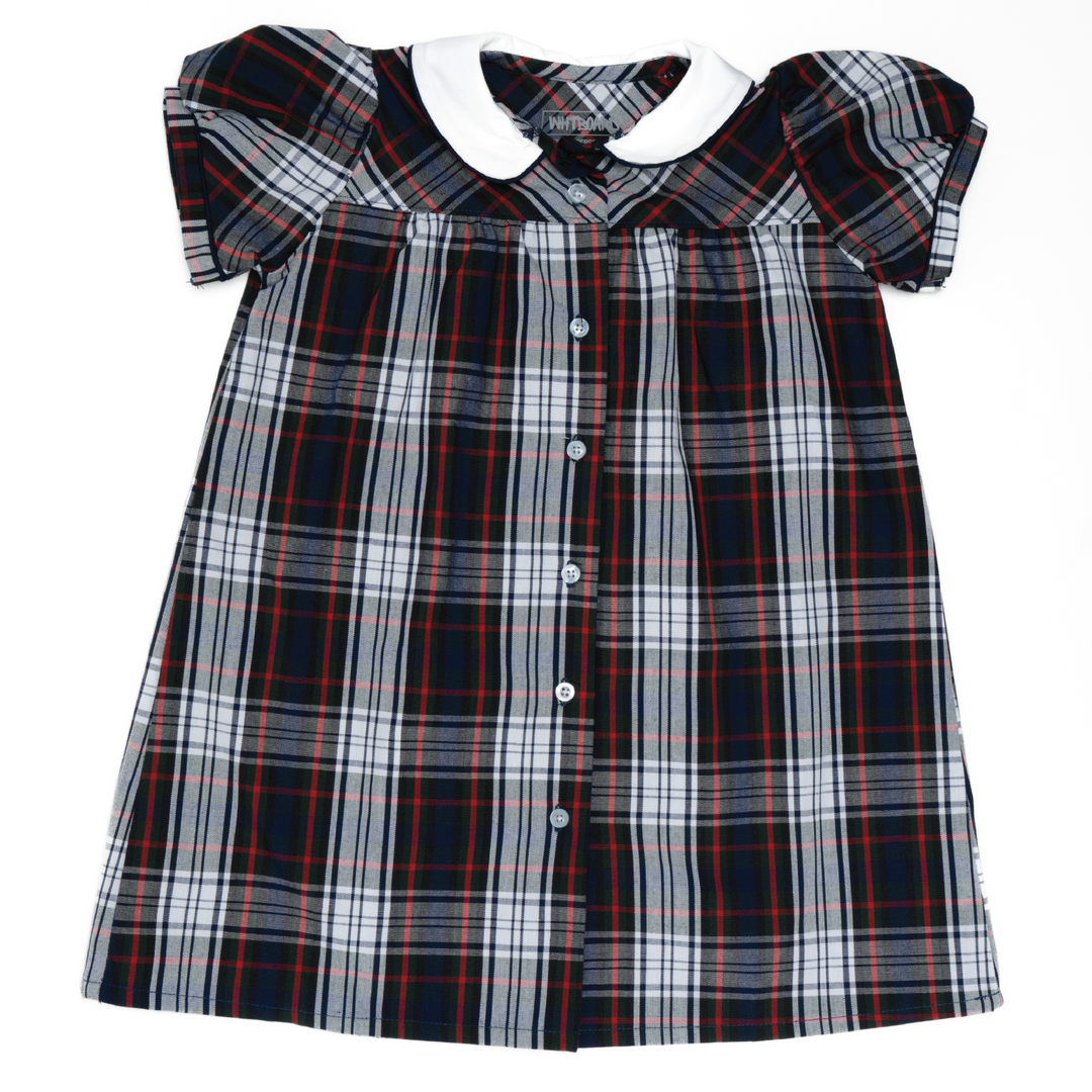 Girls' Plaid Dress