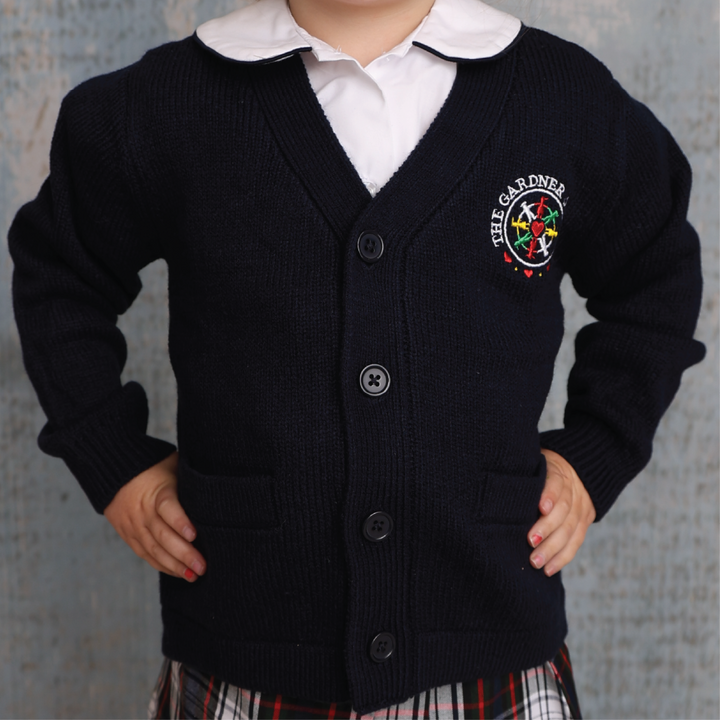 Knitted Cardigan Sweater (V-Neck Button)