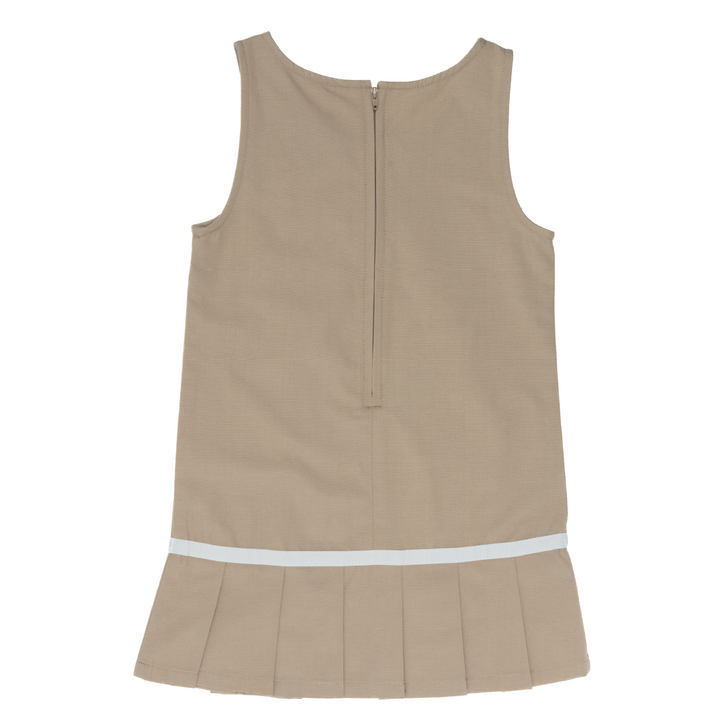 Pleated Hem Jumper with Ribbon